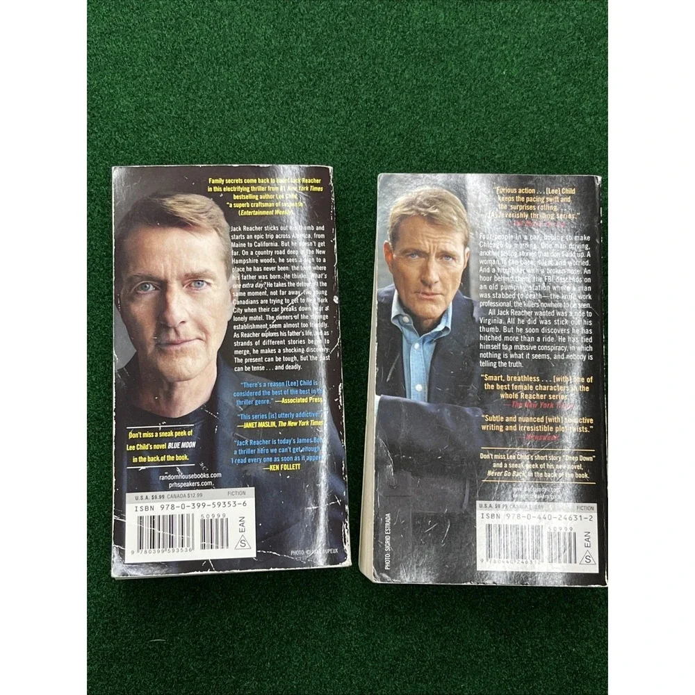 Lot Of 7 Lee Child Jack Reacher Random Novels 1 Hardcover 6 Paperback